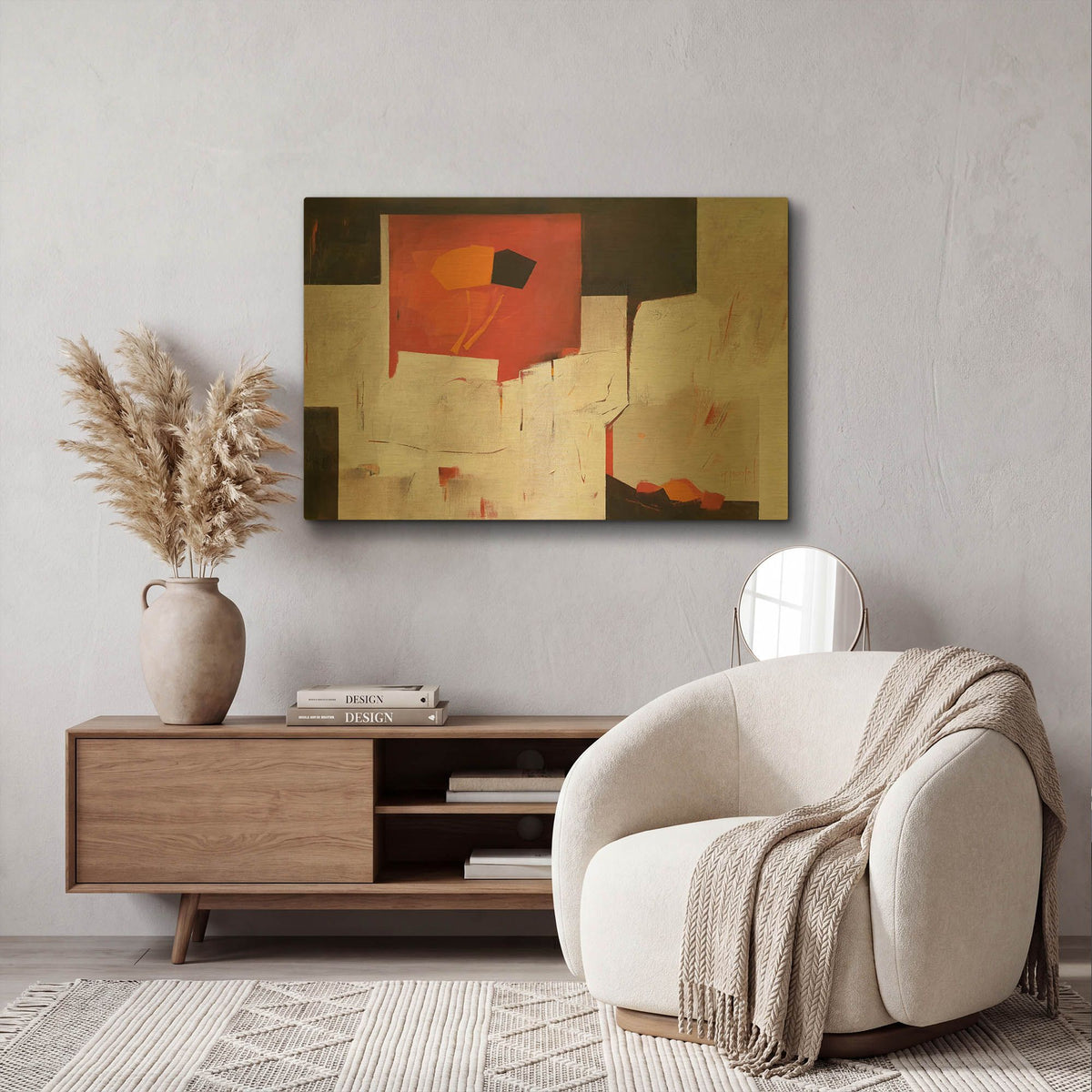 'Forever' By Fanou Montel Gold Metal Wall Art