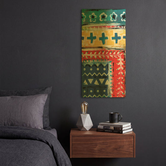 'LW2012' By Linda Woods Gold Metal Wall Art