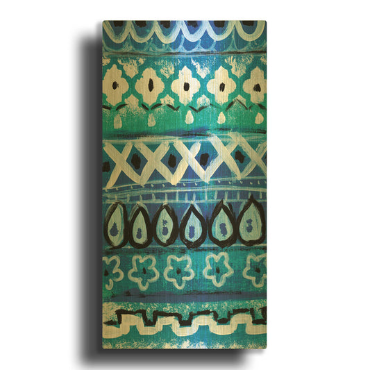 'LW2014' By Linda Woods Gold Metal Wall Art