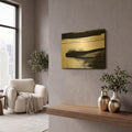 'Letter No. 2' By Gocan Gold Metal Wall Art