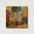 'White Fence' By Gocan Gold Metal Wall Art