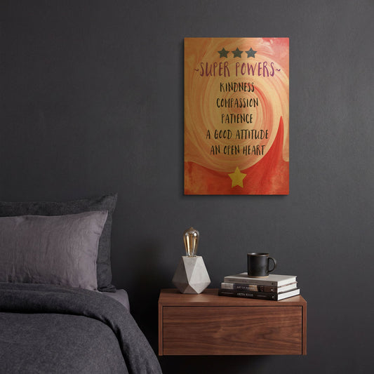 'LW2837' By Linda Woods Gold Metal Wall Art
