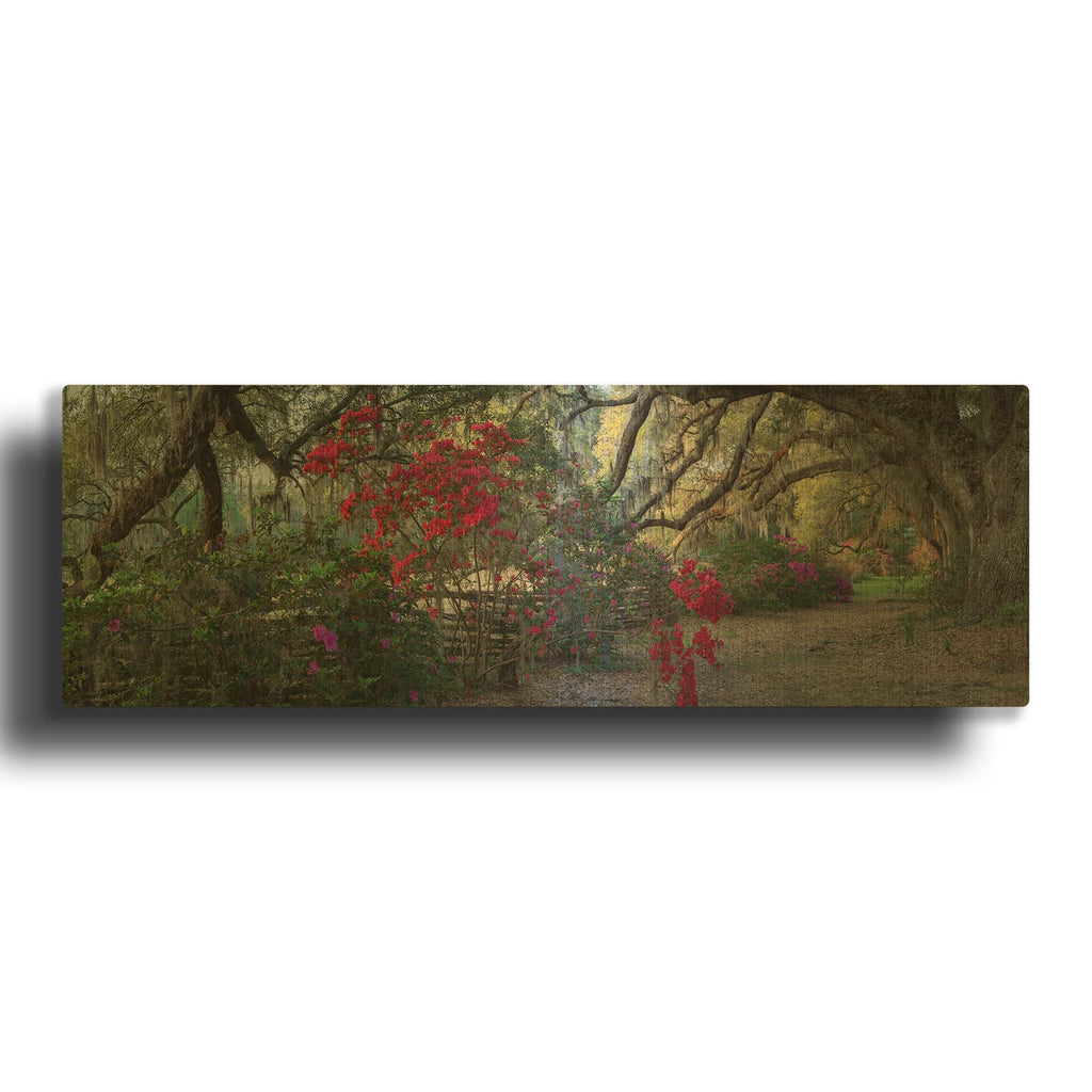 'Springtime Morning' By H.J. Herrera Gold Metal Wall Art