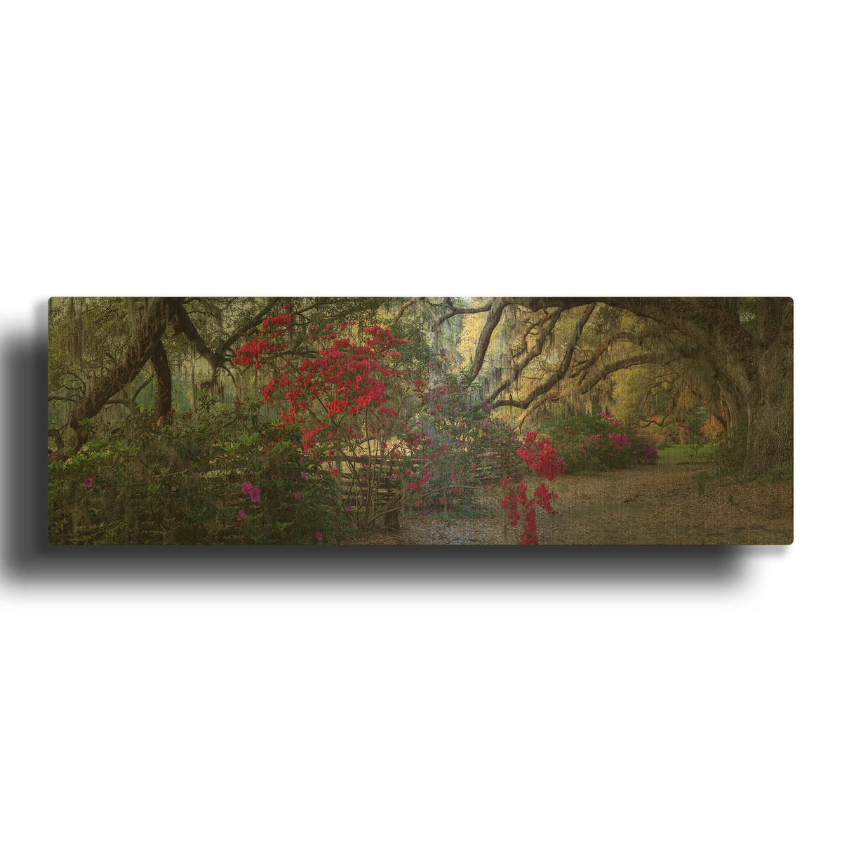 'Springtime Morning' By H.J. Herrera Gold Metal Wall Art