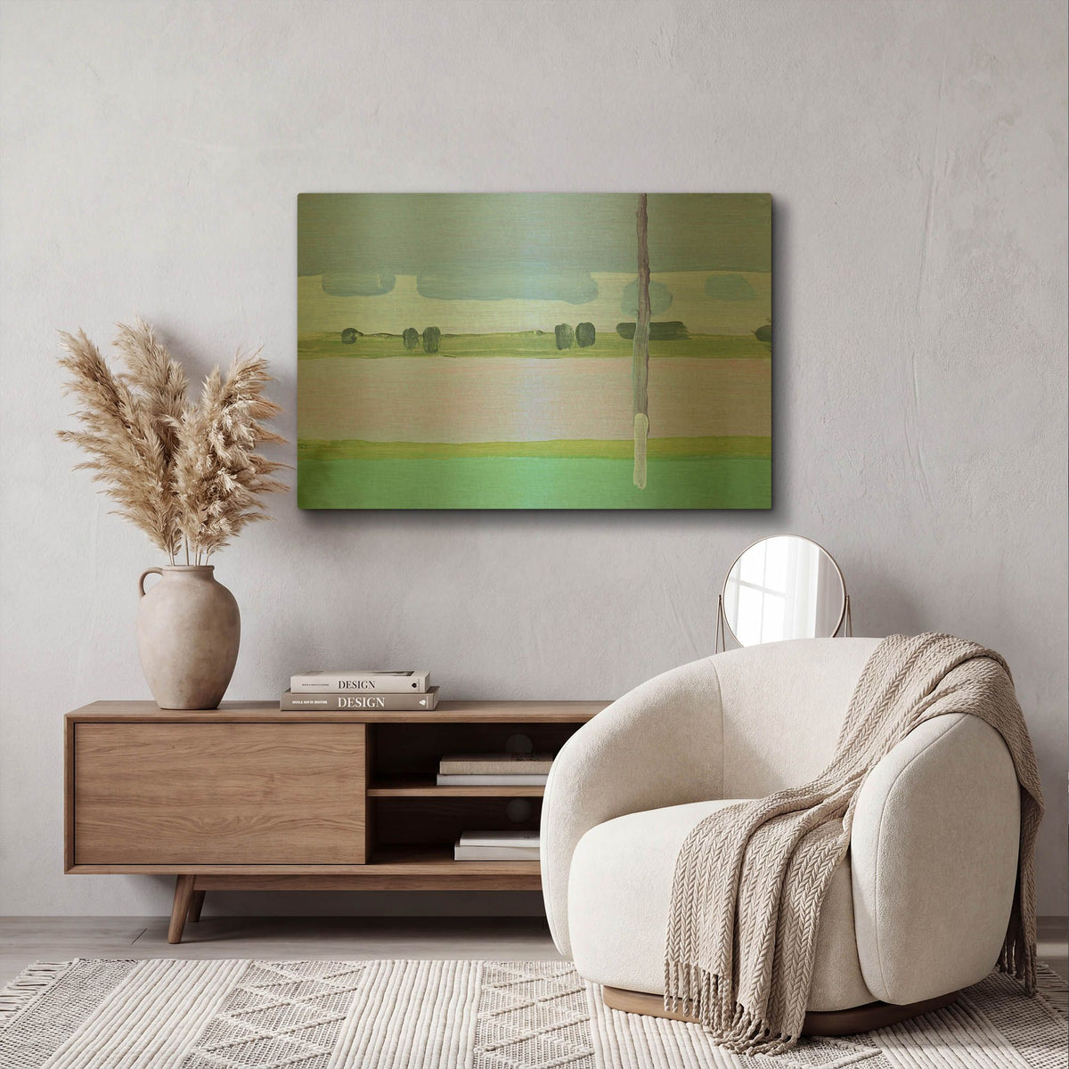 'Estuary' By Igor Nekraha Gold Metal Wall Art