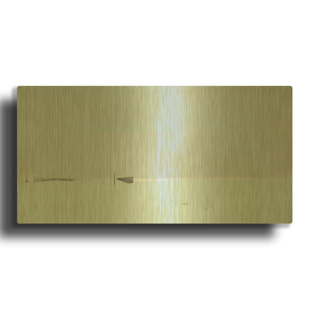 'At The Top Of The Mount' By Igor Nekraha Gold Metal Wall Art