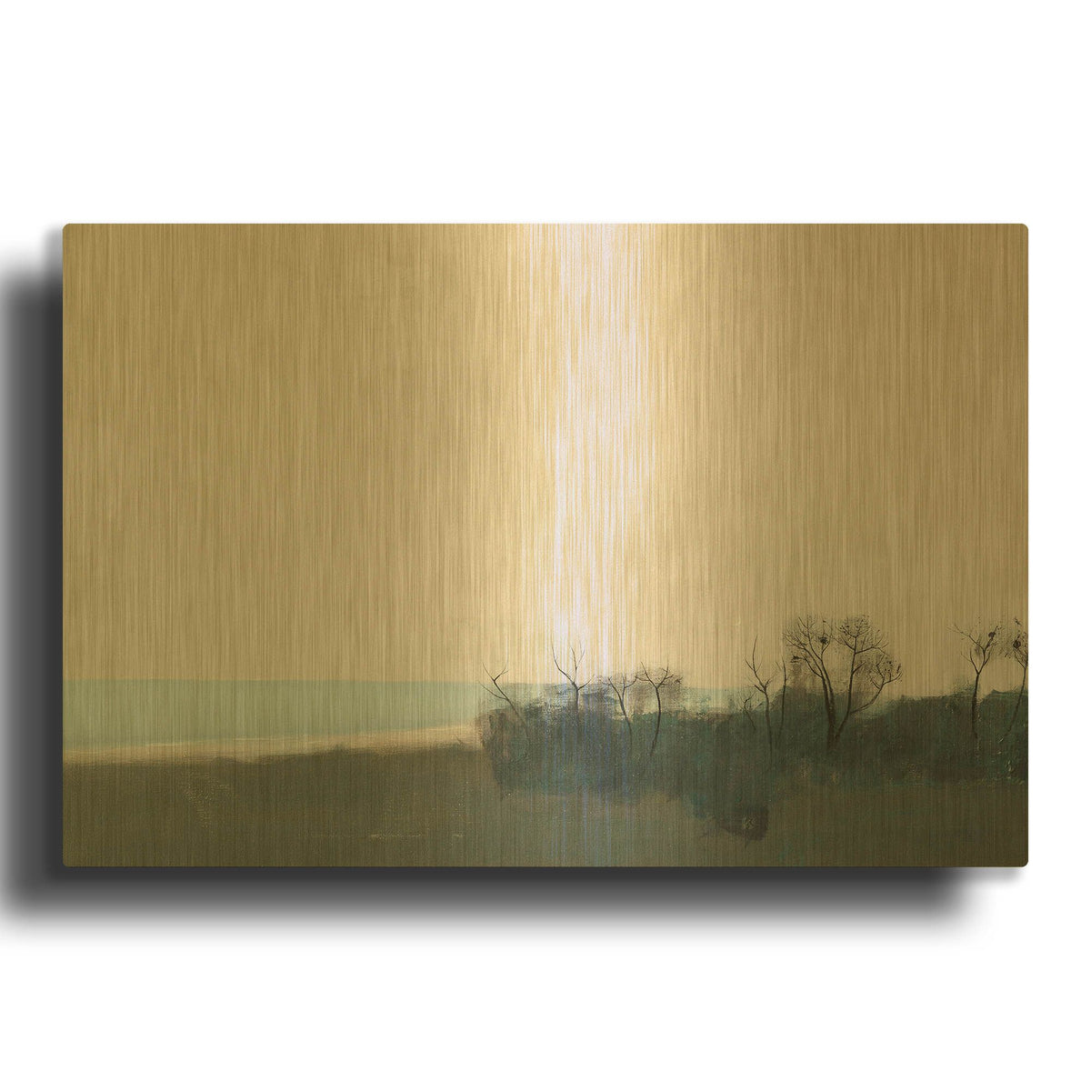 'Bessarabian Evening' By Igor Nekraha Gold Metal Wall Art