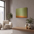 'Last Rays Of The Sun' By Igor Nekraha Gold Metal Wall Art
