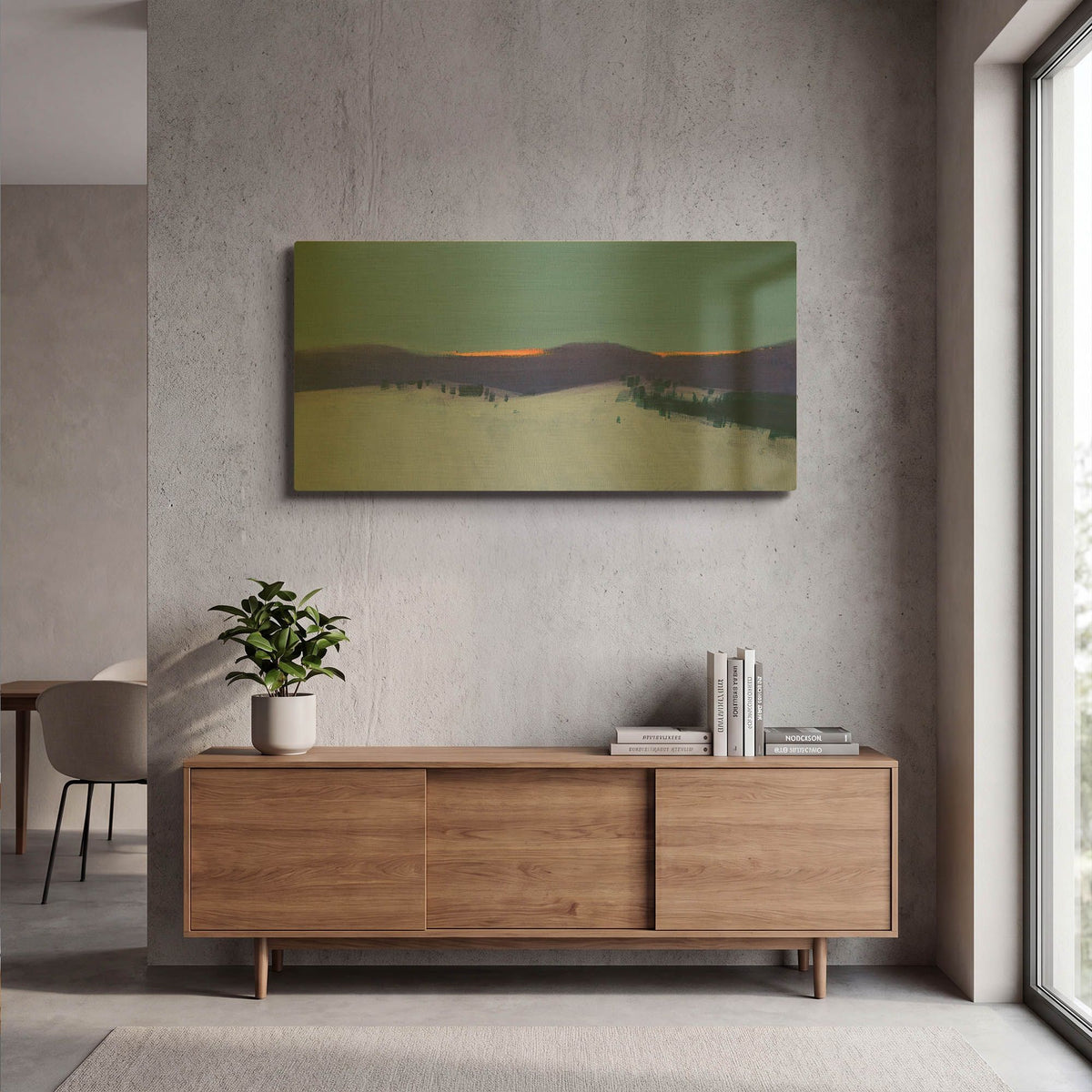 'Transcarpathian Evening' By Igor Nekraha Gold Metal Wall Art