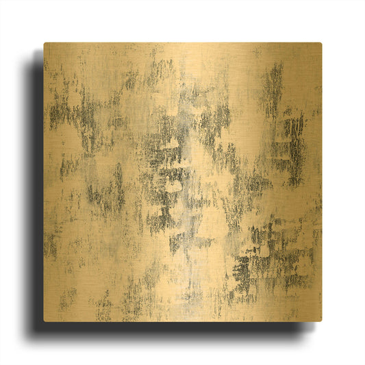 'Tranquility' By Ilana Greenberg Gold Metal Wall Art