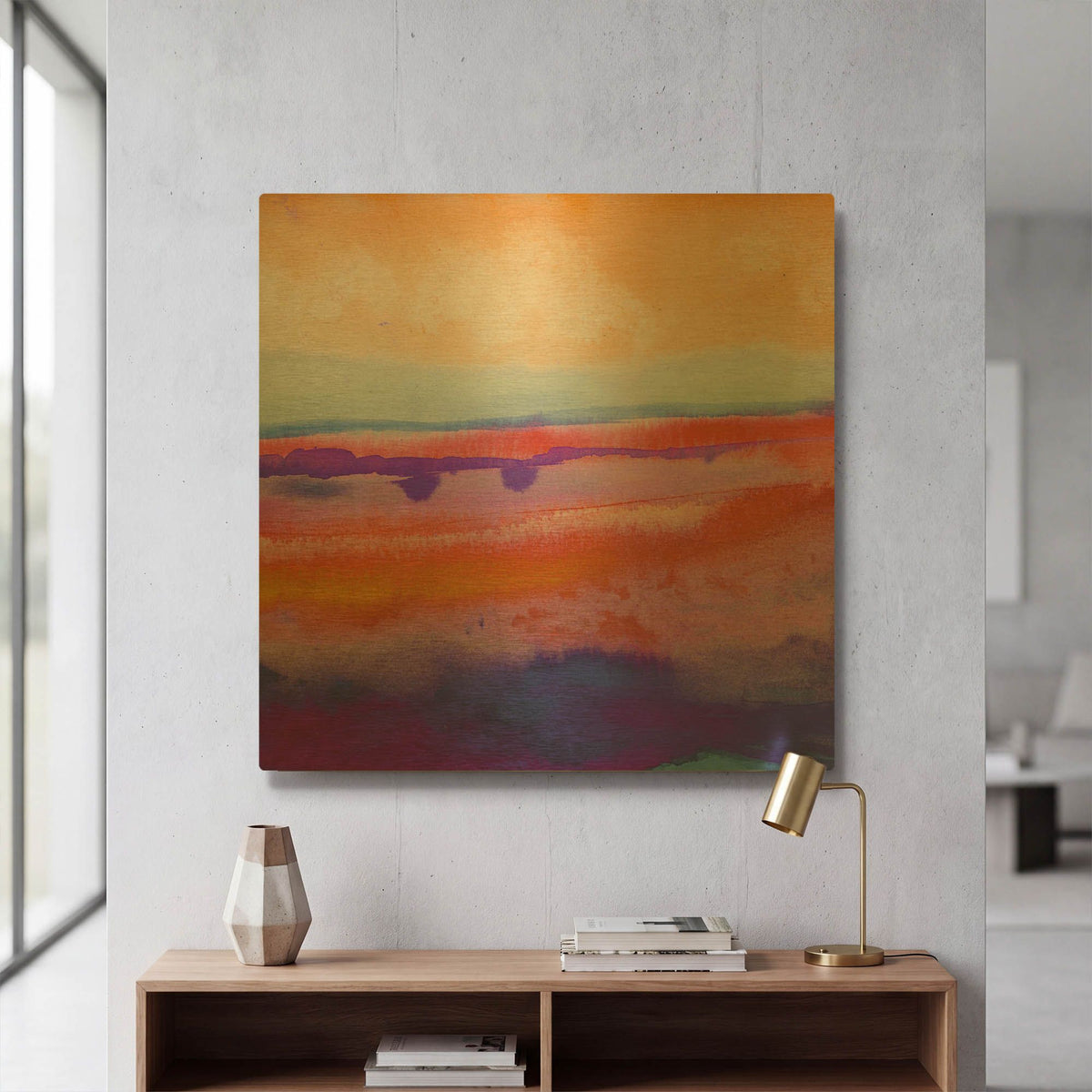 'Destiny Ii' By Jacqueline Maldonado Gold Metal Wall Art
