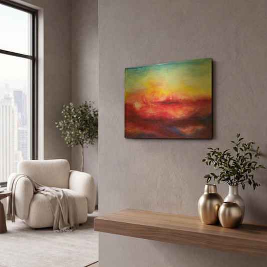 'Kiss Of Life Ii' By Jacqueline Maldonado Gold Metal Wall Art