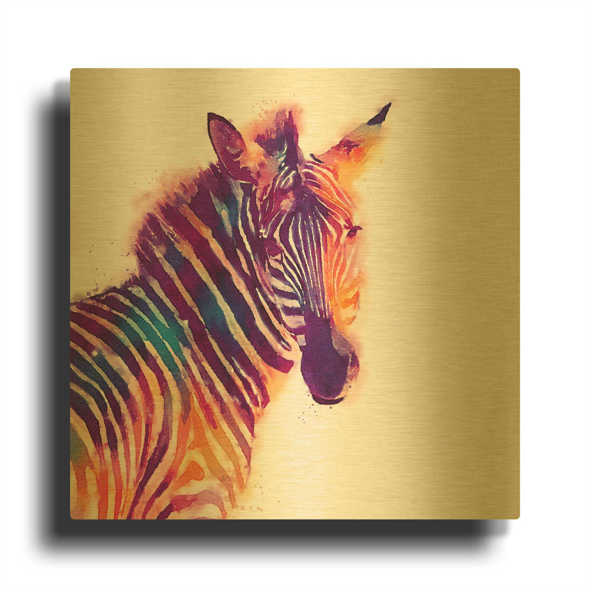 'The Aesthetic Ii' By Jacqueline Maldonado Gold Metal Wall Art