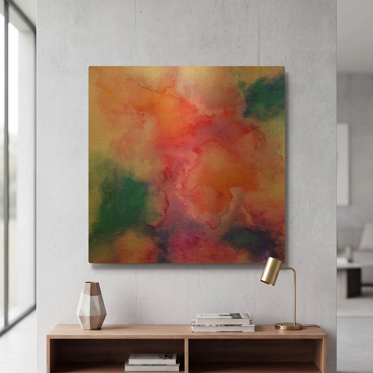 'Acquiesce Iii' By Jacqueline Maldonado Gold Metal Wall Art