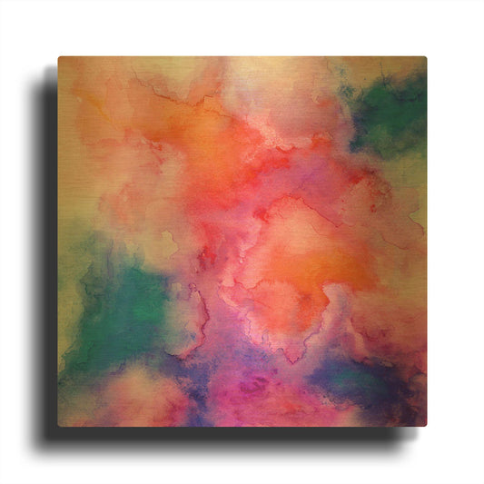 'Acquiesce Iii' By Jacqueline Maldonado Gold Metal Wall Art