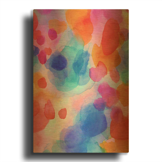 'Elixir Ii' By Jacqueline Maldonado Gold Metal Wall Art