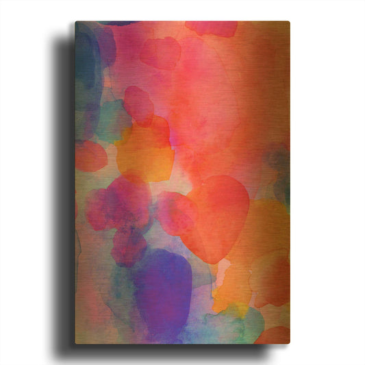 'The Shaman Ii' By Jacqueline Maldonado Gold Metal Wall Art
