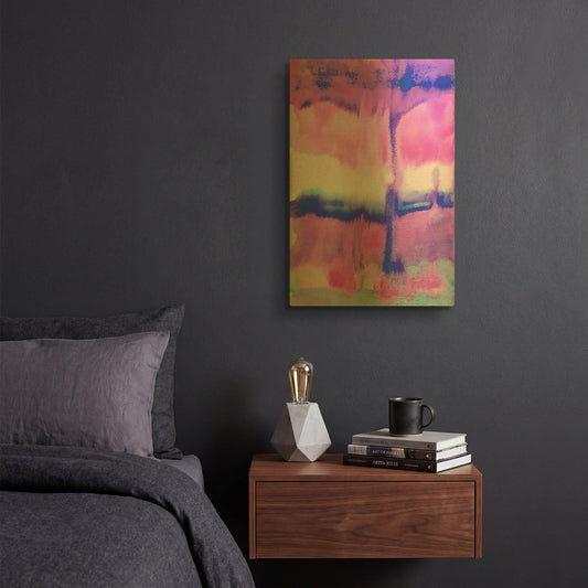 'Undertow Ii' By Jacqueline Maldonado Gold Metal Wall Art