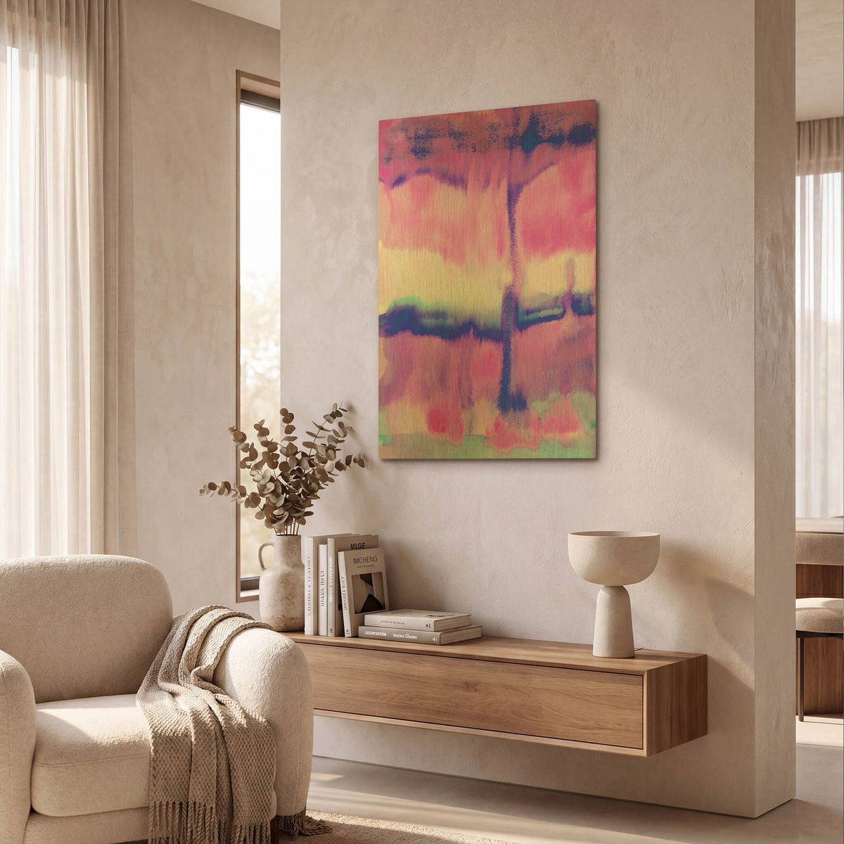 'Undertow Ii' By Jacqueline Maldonado Gold Metal Wall Art