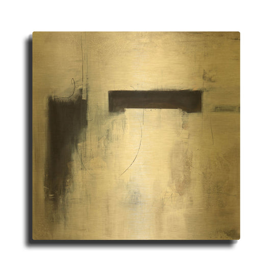 'Another Perspective' By Karen Hale Gold Metal Wall Art