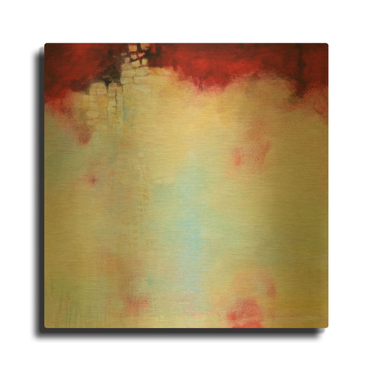 'Ascending' By Karen Hale Gold Metal Wall Art