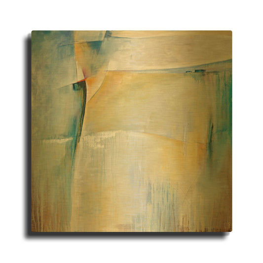 'At The Source' By Karen Hale Gold Metal Wall Art