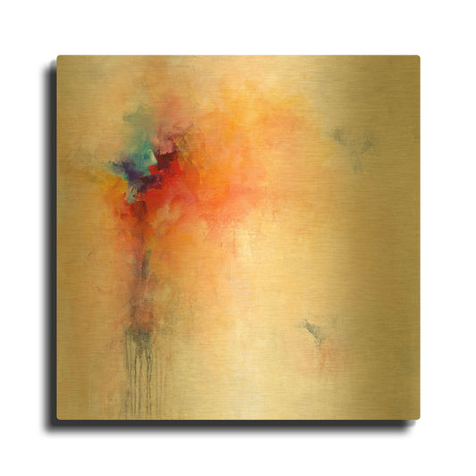 'Bold And Sassy' By Karen Hale Gold Metal Wall Art