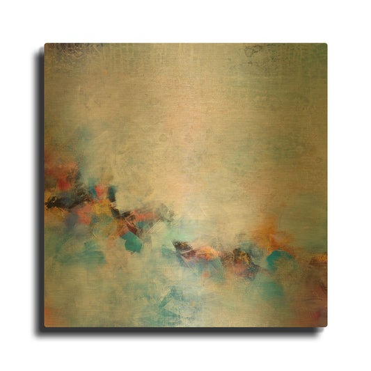 'Every Which Way' By Karen Hale Gold Metal Wall Art