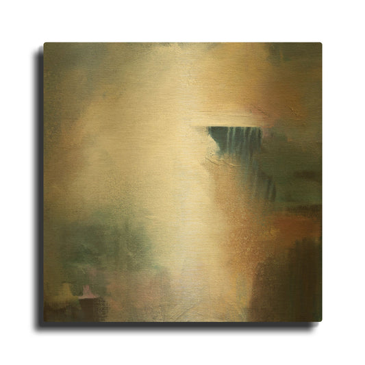 'First Light' By Karen Hale Gold Metal Wall Art