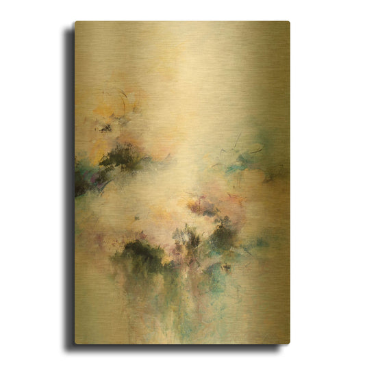 'Fresh Scent' By Karen Hale Gold Metal Wall Art