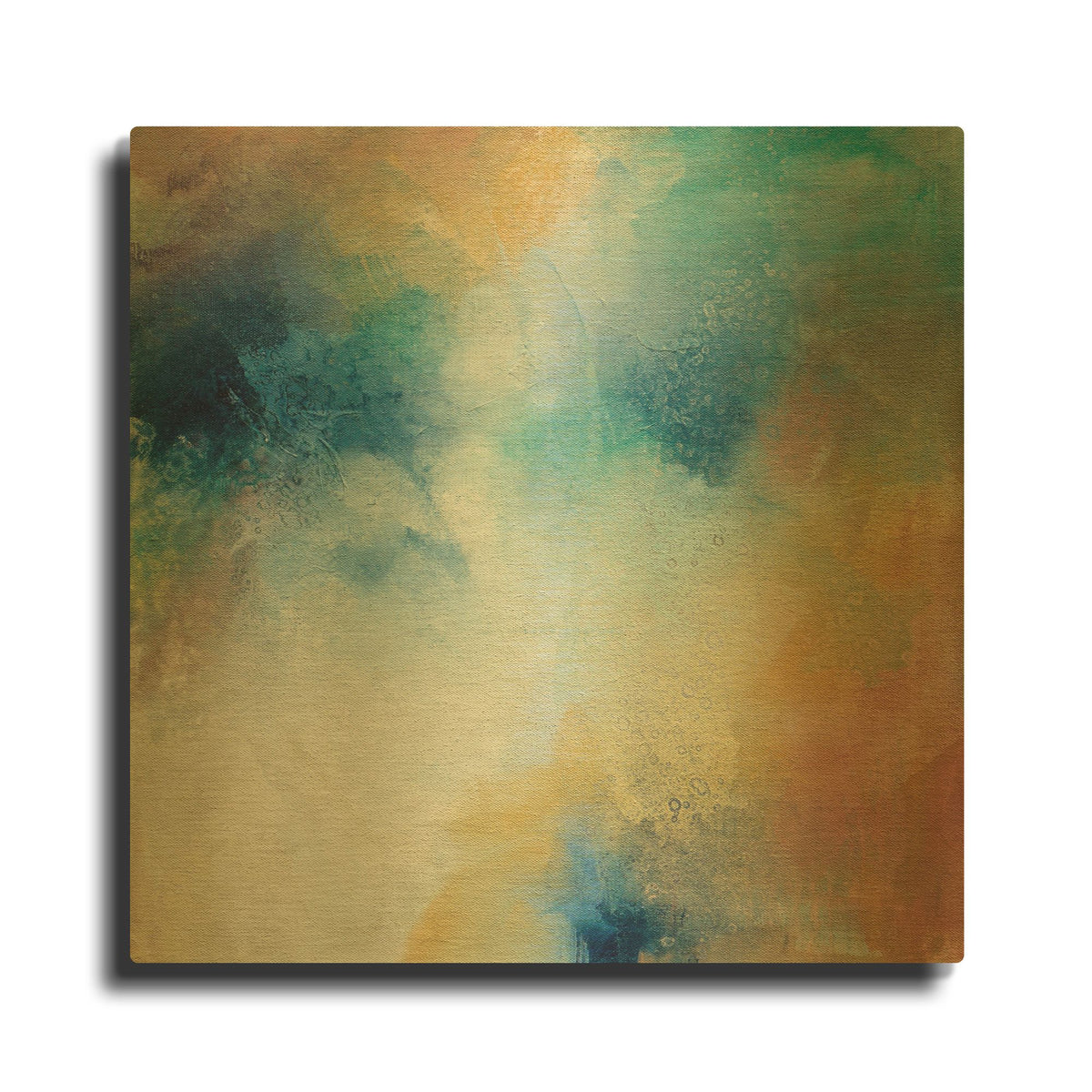 'Midsummer' By Karen Hale Gold Metal Wall Art