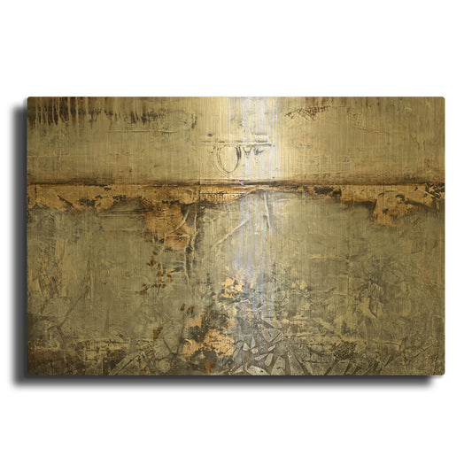 'Of Other Times' By Karen Hale Gold Metal Wall Art