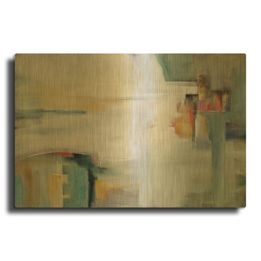 'On My Terms' By Karen Hale Gold Metal Wall Art