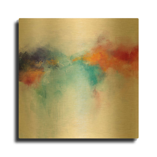 'Other Dimension' By Karen Hale Gold Metal Wall Art