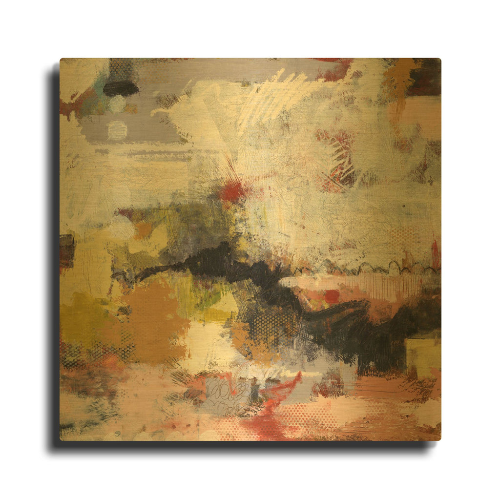 'Dazzle' By Linda Nickell Gold Metal Wall Art