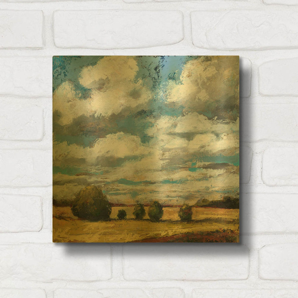 'The Family' By Linda Nickell Gold Metal Wall Art