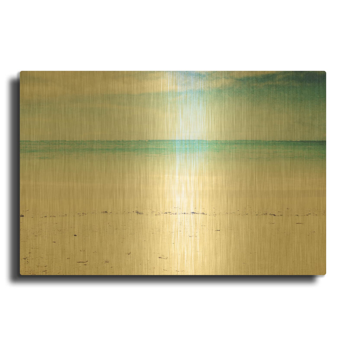 'In The Clear' By Lupen Grainne Gold Metal Wall Art