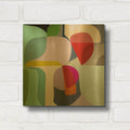 'Breaking Ground' By Marion Griese Gold Metal Wall Art