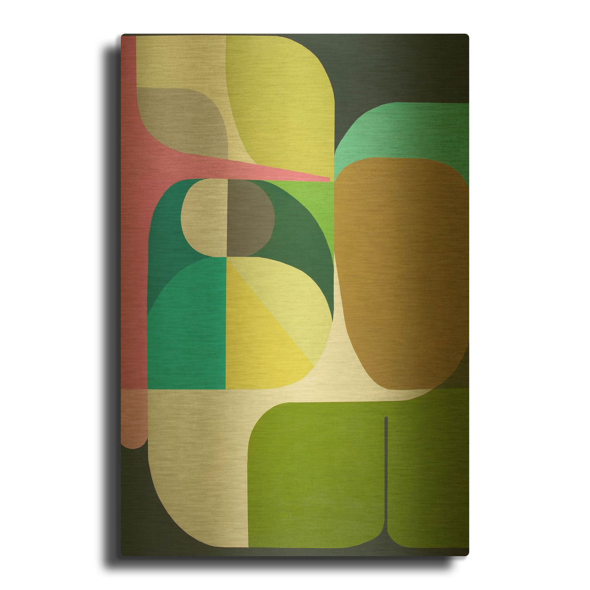 'Journey' By Marion Griese Gold Metal Wall Art