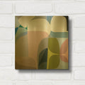 'Skyways' By Marion Griese Gold Metal Wall Art
