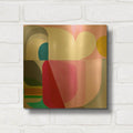 'Threshold' By Marion Griese Gold Metal Wall Art