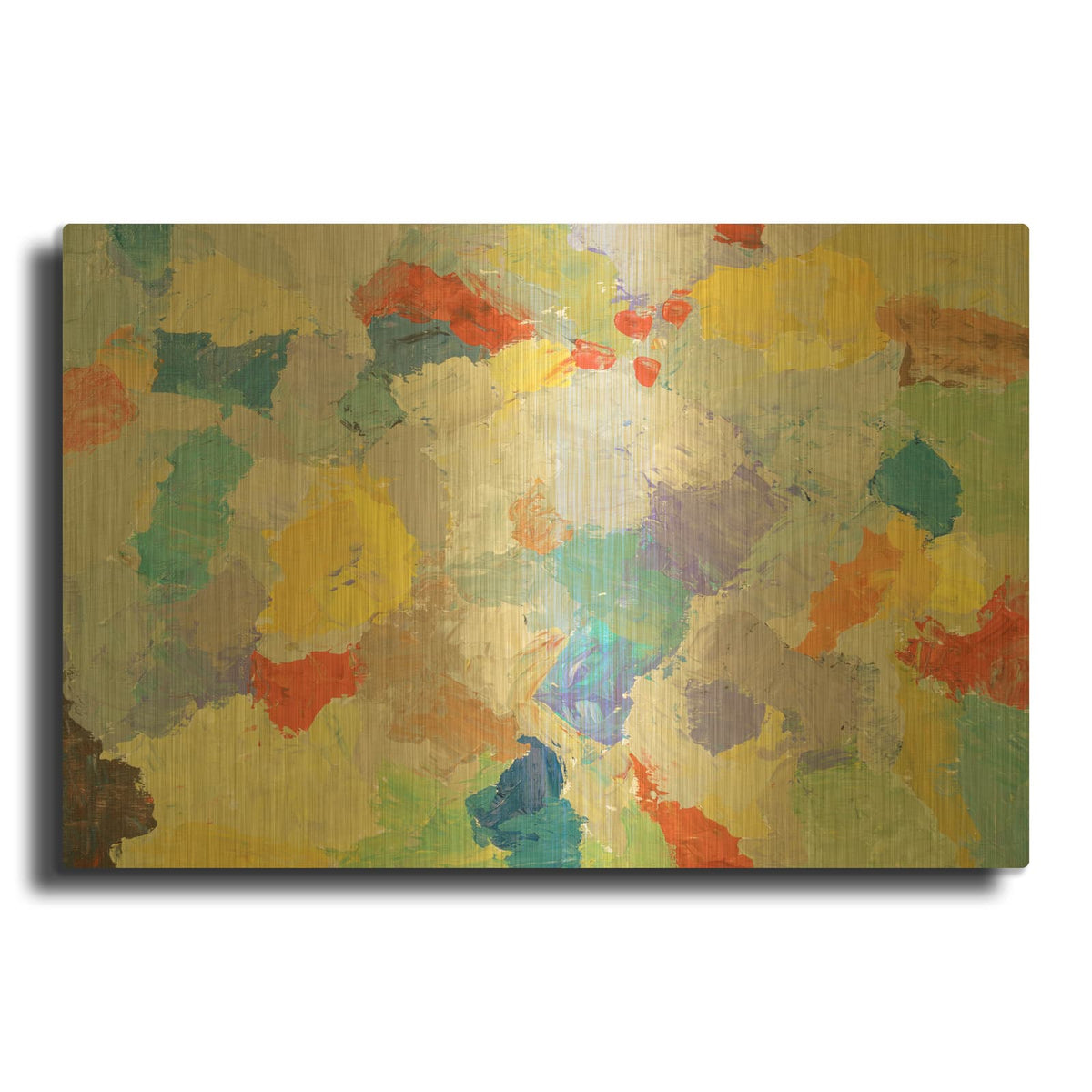 'Hidden Figures' By Marsha Heller Gold Metal Wall Art