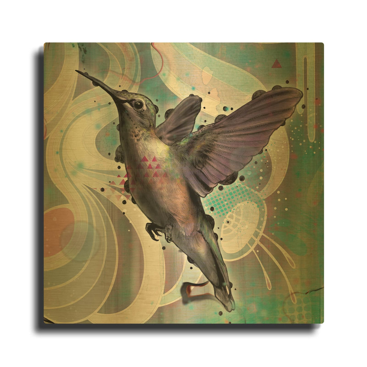 'Reaching' By Mat Miller Gold Metal Wall Art