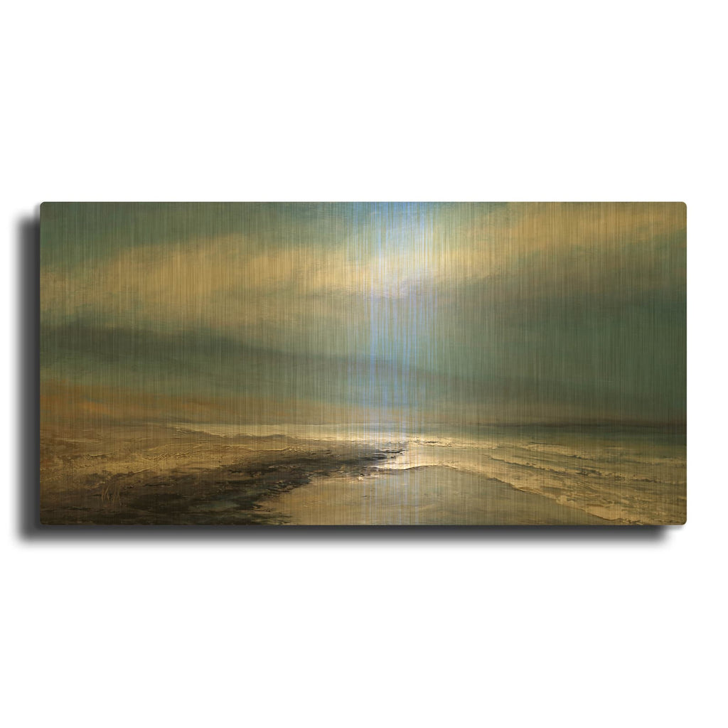 'Eye Of God' By Michael Mote Gold Metal Wall Art