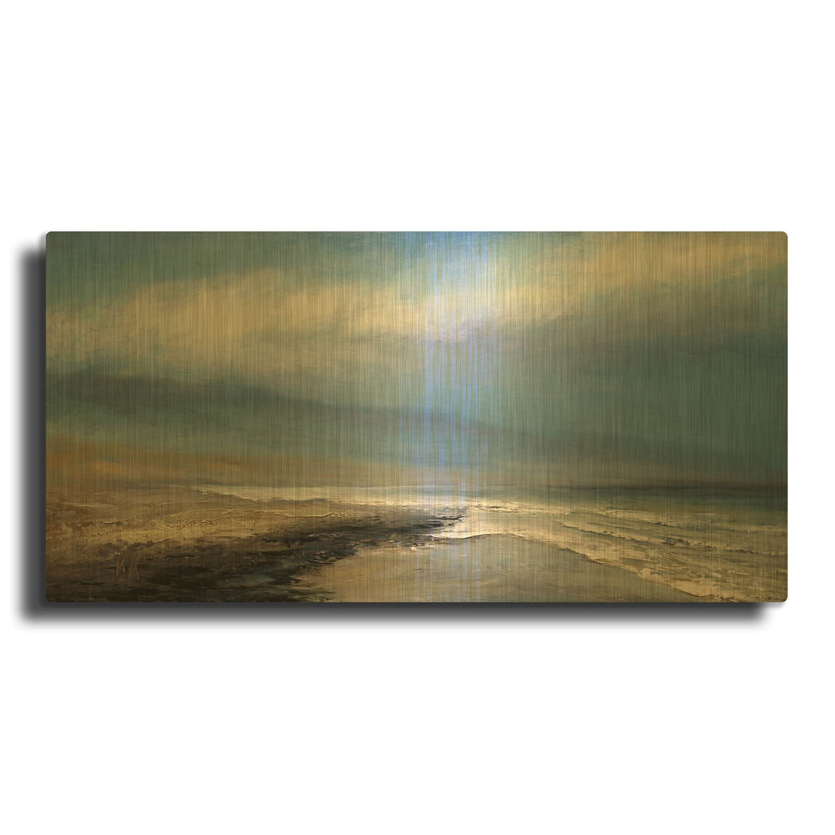 'Eye Of God' By Michael Mote Gold Metal Wall Art
