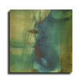 'Another World I' By Michelle Oppenheimer Gold Metal Wall Art