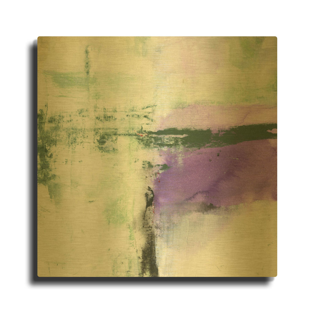 'Another World Ii' By Michelle Oppenheimer Gold Metal Wall Art