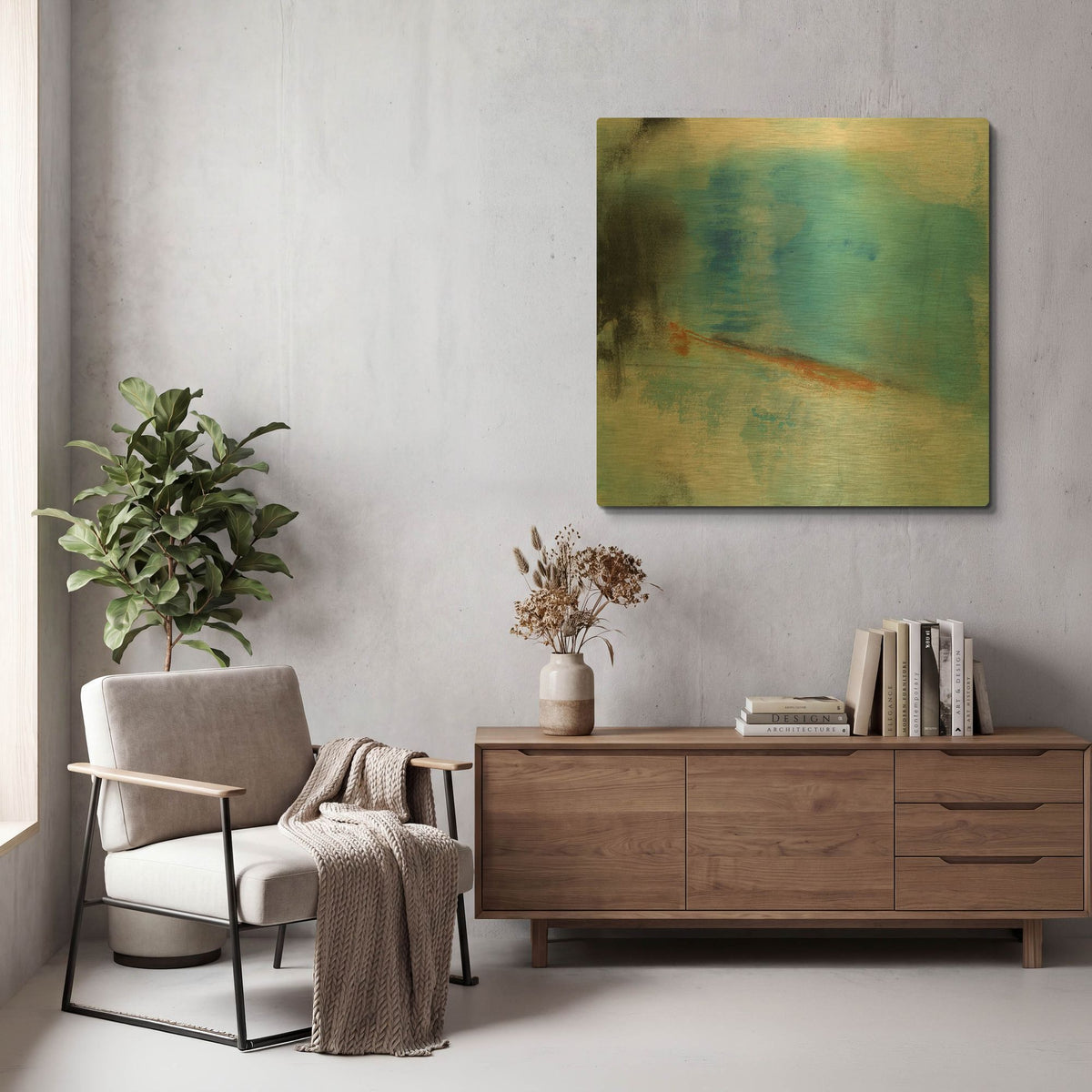 'Never Grow Up 1' By Michelle Oppenheimer Gold Metal Wall Art