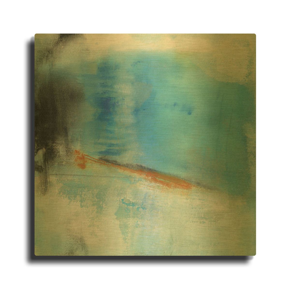 'Never Grow Up 1' By Michelle Oppenheimer Gold Metal Wall Art
