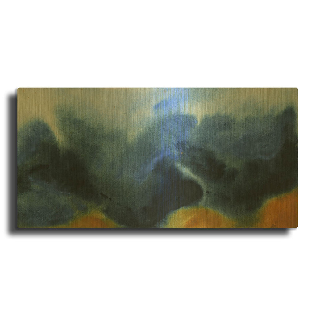 'No Ambivalence' By Michelle Oppenheimer Gold Metal Wall Art